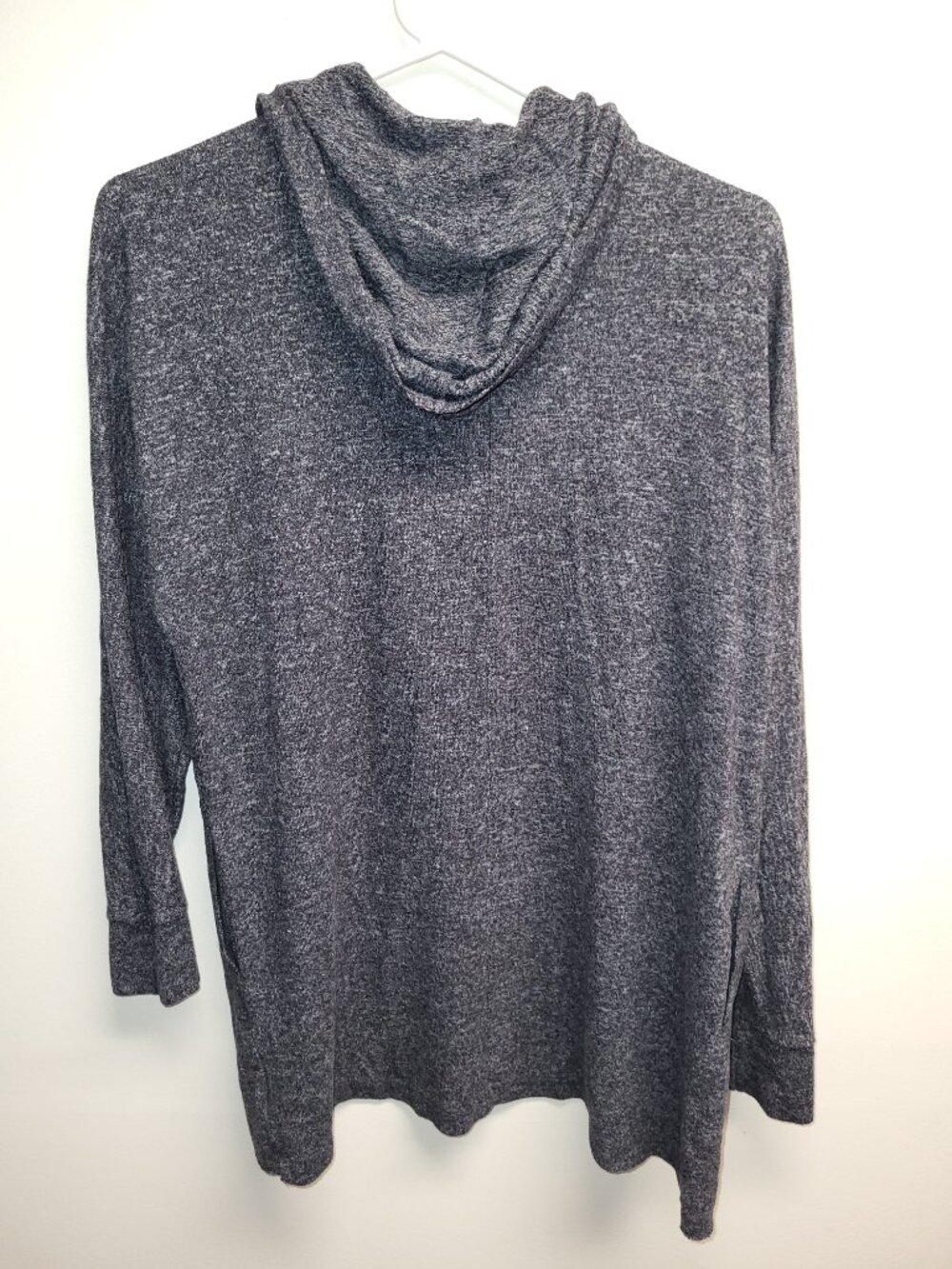 American Eagle Soft & Sexy Plush Grey Hooded Cardigan Size XS - Picture 2 of 11